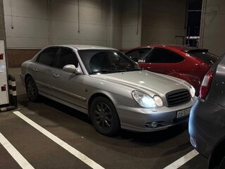 2004 Hyundai Sonata ТагАЗ IV (EF) Рестайлинг, серый, 450000 рублей, вид 1