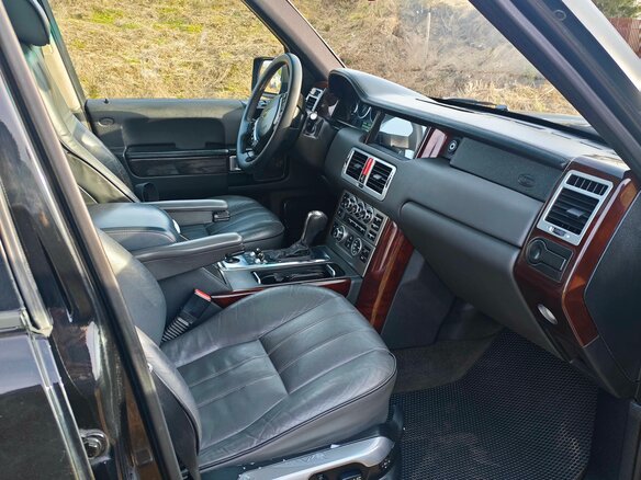 2003 Land Rover Range Rover III, чёрный, 1050000 рублей - вид 8
