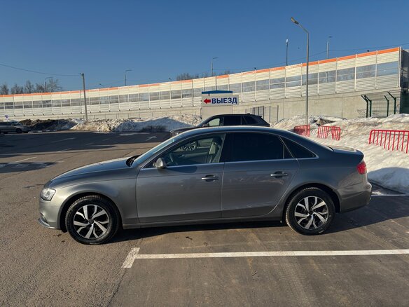 2013 Audi A4 IV (B8) Рестайлинг, серый, 1300000 рублей - вид 6