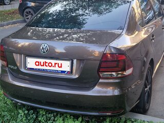 2019 Volkswagen Polo V Рестайлинг, коричневый, 1350000 рублей, вид 5
