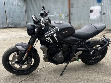 2021 Triumph Trident 660, чёрный, 740000 рублей, вид 4