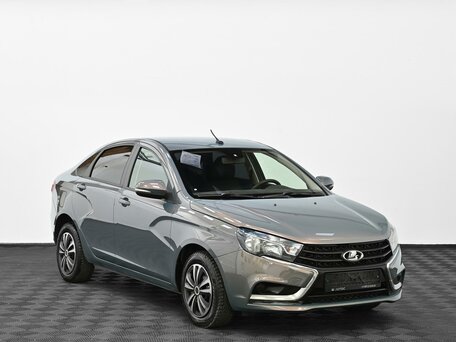 2017 Lada (ВАЗ) Vesta I, серый, 649000 рублей, вид 1