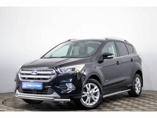 2017 Ford Kuga II Рестайлинг, чёрный, 1519000 рублей, вид 3