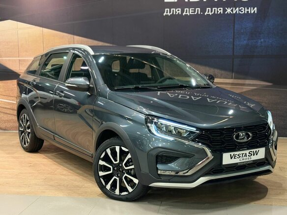 2026 Lada (ВАЗ) Vesta SW Cross I Рестайлинг (NG), серый - вид 1