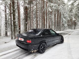 1997 BMW 3 серии 316i III (E36), чёрный, 285000 рублей, вид 4
