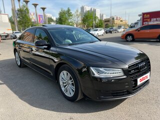 2014 Audi A8 Long III (D4) Рестайлинг, чёрный, 1650000 рублей, вид 4