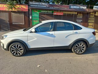 2023 Lada (ВАЗ) Vesta Cross I Рестайлинг (NG), белый, 1187000 рублей, вид 4