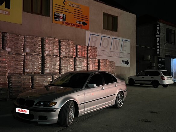 2004 BMW 3 серии 320i IV (E46) Рестайлинг, серебристый, 1200000 рублей - вид 11