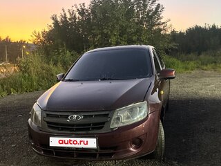 2012 Lada (ВАЗ) Granta I, пурпурный, 300000 рублей, вид 1