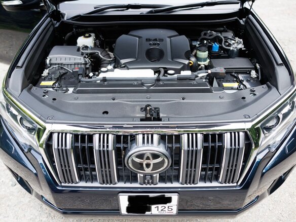2021 Toyota Land Cruiser Prado 150 Series Рестайлинг 3, синий, 6100000 рублей - вид 6