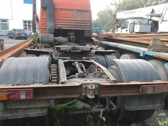 2008 КамАЗ 6460, оранжевый, 800000 рублей - вид 3