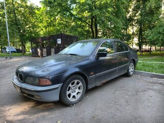 1998 BMW 5 серии 520i IV (E39), синий, 320000 рублей, вид 1