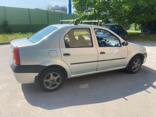 2006 Renault Logan I, серый, 295000 рублей, вид 4
