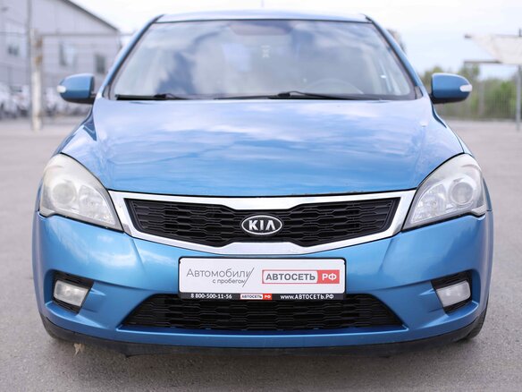 2011 Kia Ceed I Рестайлинг, синий, 570000 рублей - вид 1