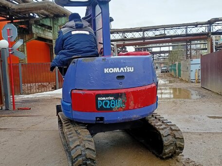 1998 Komatsu PC28UU, синий, 1500000 рублей, вид 3