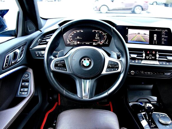 2020 BMW 1 серии 118d III (F40), синий, 3050000 рублей - вид 16
