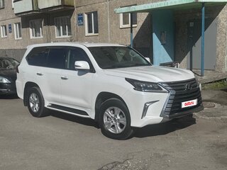 2017 Lexus LX 450d III Рестайлинг 2, белый, 7200000 рублей, вид 4