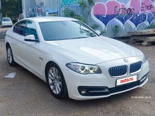 2013 BMW 5 серии 525d xDrive VI (F10/F11/F07) Рестайлинг, белый, 2500000 рублей, вид 4