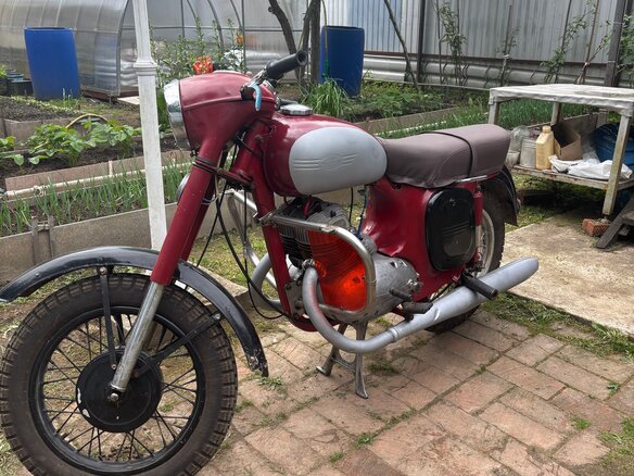 1961 Jawa 350/360, красный, 80000 рублей - вид 1