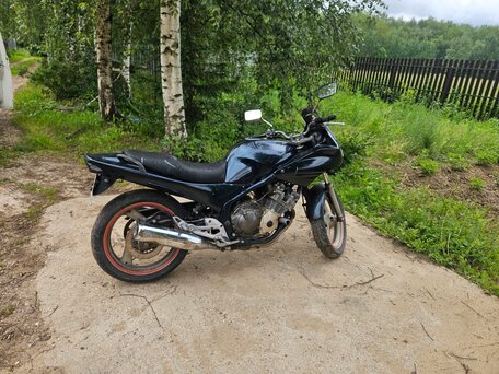 1991 Yamaha XJ400, зелёный, 400000 рублей, вид 1