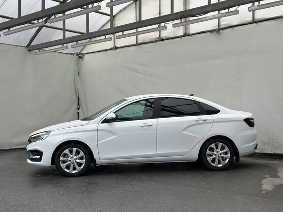 2024 Lada (ВАЗ) Vesta I Рестайлинг (NG), белый - вид 8