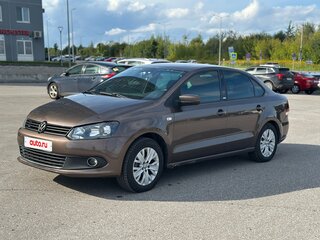 2014 Volkswagen Polo V, коричневый, 850000 рублей, вид 1