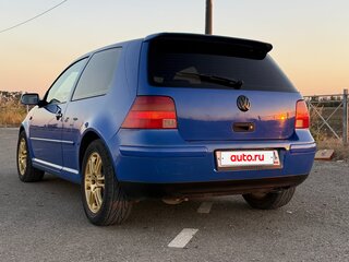 2002 Volkswagen Golf IV, синий, 410000 рублей, вид 5