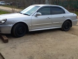 2002 Hyundai Sonata IV (EF) Рестайлинг, серебристый, 240000 рублей, вид 2