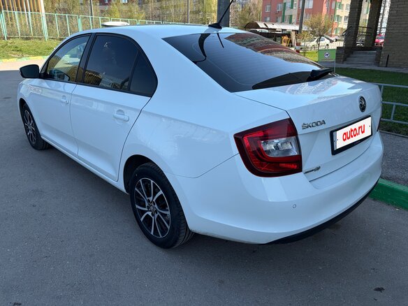 2018 Skoda Rapid I Рестайлинг, белый, 960000 рублей - вид 27