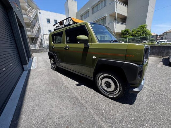 2022 Daihatsu Taft II, зелёный - вид 7
