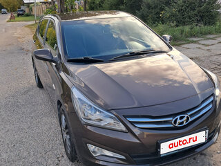 2014 Hyundai Solaris I, коричневый, 950000 рублей, вид 2
