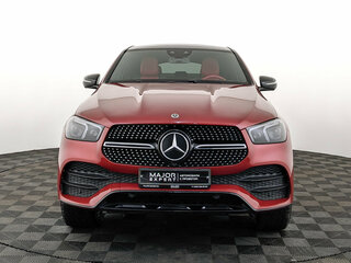 2021 Mercedes-Benz GLE Coupe 350 d II (C167), красный, 8230000 рублей, вид 2