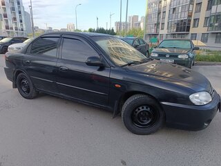 2008 Kia Spectra I Рестайлинг 2, чёрный, 285000 рублей, вид 2