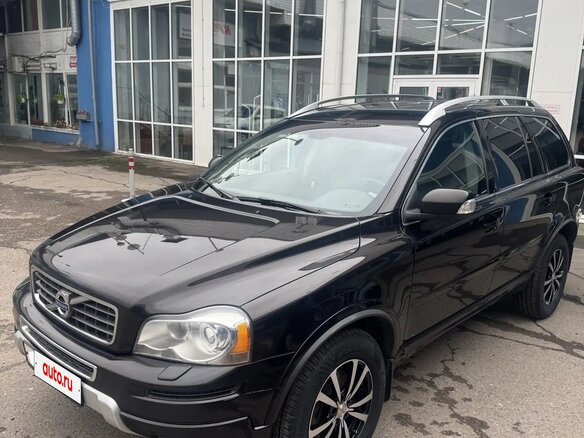 2012 Volvo XC90 I Рестайлинг, чёрный