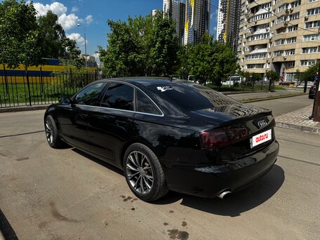 2011 Audi A6 IV (C7), чёрный, 1590000 рублей, вид 4