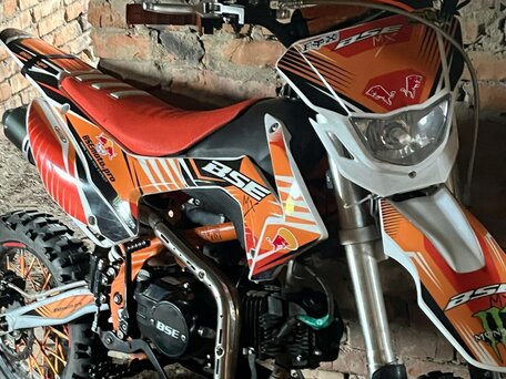2025 BSE MX 125, оранжевый, 64999 рублей, вид 1