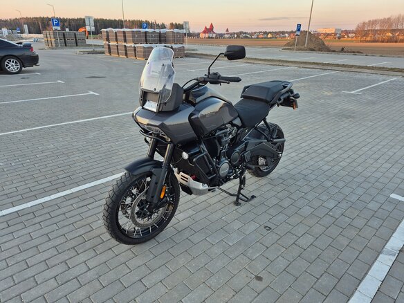 2022 Harley-Davidson Pan America, серый, 1250000 рублей - вид 13