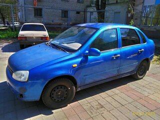 2006 Lada (ВАЗ) Kalina I, синий, 113000 рублей, вид 2