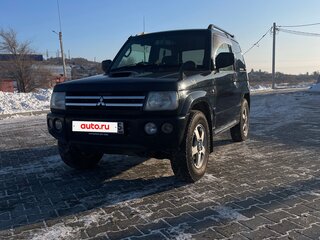 2008 Mitsubishi Pajero Mini II, чёрный, 440000 рублей, вид 1