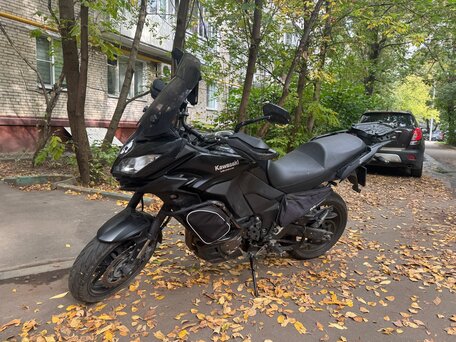 2015 Kawasaki Versys 1000, чёрный, 720000 рублей, вид 2