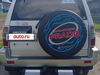 2001 Toyota Land Cruiser Prado 90 Series Рестайлинг, белый, 1500000 рублей, вид 4