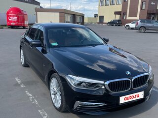 2017 BMW 5 серии 530i xDrive VII (G30/G31/G38), чёрный, 2950000 рублей, вид 1