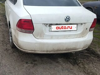 2013 Volkswagen Polo V, белый, 370000 рублей, вид 2