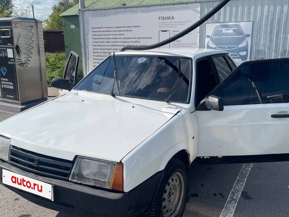 1992 Lada (ВАЗ) 21099, белый