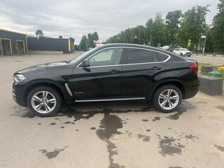 2015 BMW X6 30d II (F16), чёрный, 3800000 рублей, вид 3