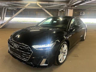 2024 Audi A7 L 45 TFSI II (4K), чёрный, 6040000 рублей, вид 2