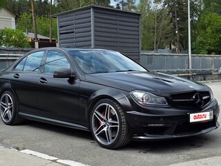 2013 Mercedes-Benz C-Класс AMG 63 AMG Edition 507 III (W204) Рестайлинг, чёрный, 4500000 рублей, вид 4