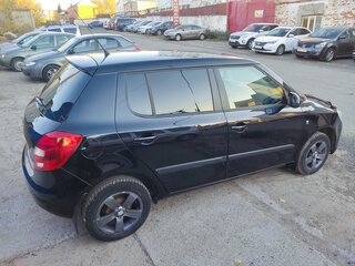 2010 Skoda Fabia II Рестайлинг, чёрный, 610000 рублей, вид 4