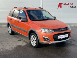2015 Lada (ВАЗ) Kalina II, оранжевый, 540000 рублей, вид 1
