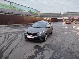 2017 Kia Rio III Рестайлинг, серый, 580000 рублей, вид 1